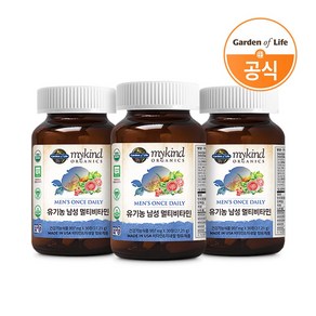 가든오브라이프 유기농 남성 멀티비타민(907mg X 30정), 907mg, 3개