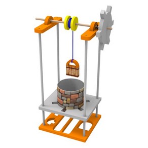 [SCIFARM 과학완구] 사이언스팜 FM 뉴 도르래의 원리 우물 만들기, 1개