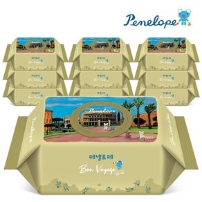 페넬로페 아기물티슈 본보야지 콜로세움 캡형 70매x10팩, 10개