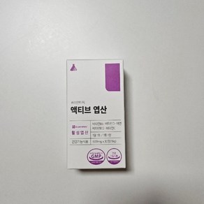 정품) 싸이언티픽 액티브 엽산 600mg x 30 / 산 이노시톨 베타글루칸, 1개, 30정