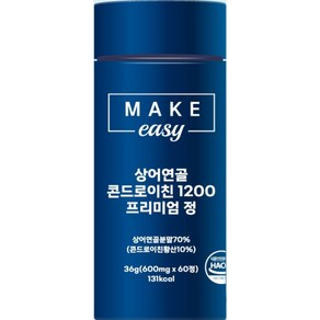 상어연골콘드로이친1200프리미엄정, 60정, 1개