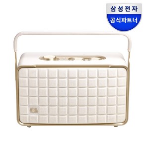 삼성공식파트너 JBL AUTHENTICS 300 블루투스 스피커 어센틱 300 화이트 색상 (WIFI 멀티룸재생 스테레오2.0채널 최대100W출력 자동셀프튜닝 전용앱), JBL 어센틱 300 화이트