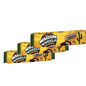 아노츠 웨건 휠 초콜릿 비스킷 오리지널 Anotts Wagon Wheels Chocolate Biscuits Oiginal, 190g, 3개