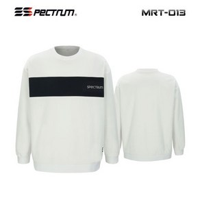 스펙트럼 맨투맨 아울렛 2022FW MRT-013(White) 남여공용 기모 맨투맨 오남스포츠