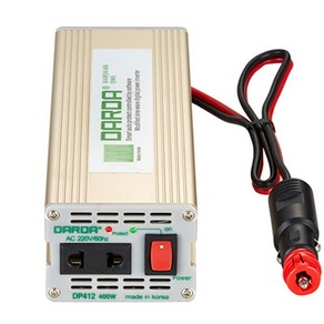 국산 차량용 INVERTER 인버터 DP424 24V 400W, DP412, 모델