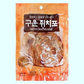 구운 쥐치포 27g X 5입 쥐취 쥐치포 두꺼운 두툼한 쥐포