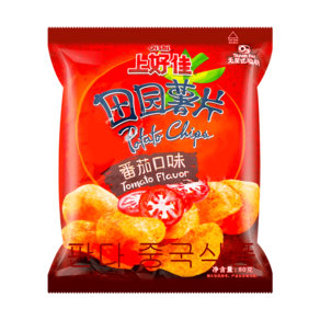 판다중국식품 상호쟈 감자칩 토마토맛, 50g, 10개