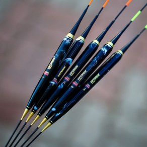 미라클 스마트 대물 옥 1점등 민물전자찌, 5호-440mm, 1개, 블랙 5호-440mm