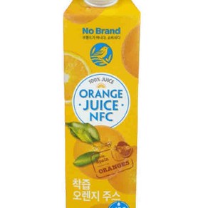 노브랜드 착즙 오렌지주스, 2개, 1L