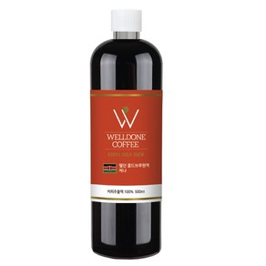 웰던커피 더치커피 콜드브루 케냐 AA 500ml 커피원액, 1개