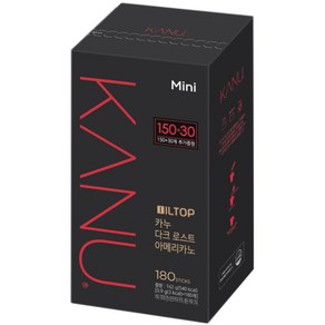 카누 미니 다크 아메리카노 180T (150T+30T), 1개, 상세페이지 참조, 180개입