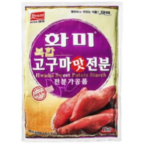 고구마 맛 전분 1KG 화미, 1개