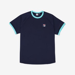 [FILA] 남성 글로벌 파리바오픈 반팔티 (FS2RSF2391M_NAY)