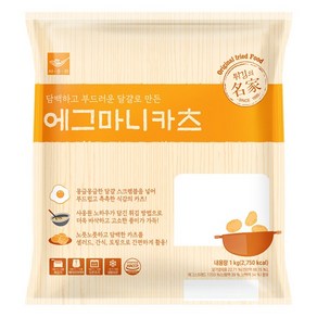 사옹원 에그마니카츠 1kg (50g x 20개), 1개