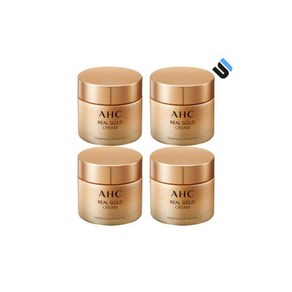 보습케어 AHC 리얼골드 크림 50ml 탄력크림 4개(4601574), 4개