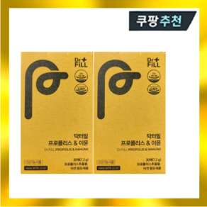 닥터필 필름형 프로폴리스이뮨 228mg x 30개입 x 2개, 7.2g