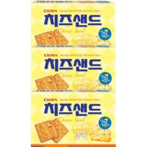 크라운 치즈샌드, 240g, 3개