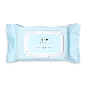 하해(Hae) 샤이니코튼 뽑아쓰는 건조기시트 드라이 종이섬유유연제, 1개, 60매입