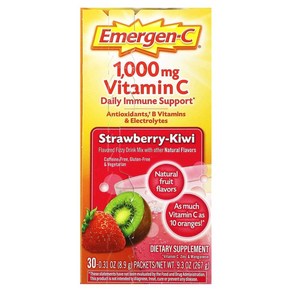 이머젠씨 Emegen-C Vitamin C 비타민C Stawbey-Kiwi 1000 mg, 1개