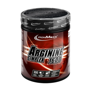 독일 아이언맥스 아르기닌 1600 고함량 (Ironmaxx Arginine Simplex 1600) 300 캡슐 (100일분)