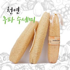 인마이키친 친환경 천연 루파수세미 3P (20-29cm), 1세트, 3개