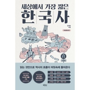 세상에서 가장 짧은 한국사:읽는 것만으로 역사의 흐름이 머릿속에 들어온다, 빅피시, 김재원 저