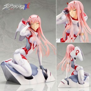 제로투 피규어 달링인더프랑키스 화이트 16cm 미소녀 성인 귀여운소녀 키덜트 피규어 zero two