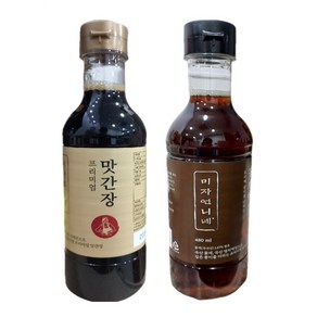 미자언니네 꽃게 액젓 480ml + 프리미엄 맛간장 480ml, 1개