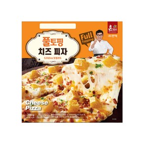 한맥 풀토핑 치즈피자 390g, 1개