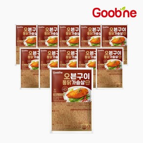 굽네 오븐구이 통 닭가슴살 매콤바베큐 110g, 11개