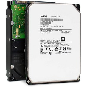 HGST Ultasta He8 HUH728080ALE600 0F23267 8TB 7200RPM 128MB 캐시 SATA 6.0Gb/s 3.5인치 512e Instant Se