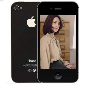 A급 아이폰 4S 공기계 초등학생 키즈폰 세컨폰, 8GB, 4S Black