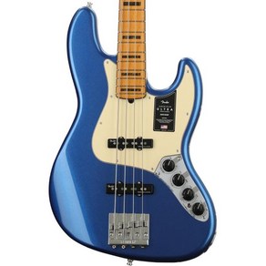 펜더 일렉트릭 베이스 Ameican Ulta Jazz Bass 로즈우드 핑거보드 Actic Peal 1128166, 단풍나무, 코브라 블루, 1개