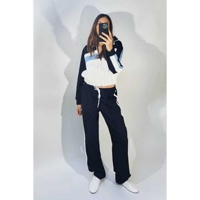 ZARA 여성트레이닝복 30대 데일리룩 스트랩 조깅 바지