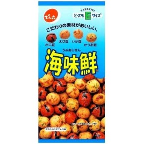 덴로쿠 일본 오징어 땅콩스낵 50g×10봉, 50g, 10개