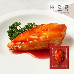 바르닭 소스품은 닭가슴살 양념치킨맛, 100g, 50개