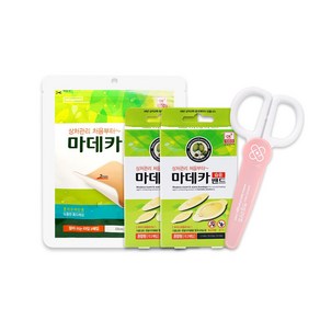 마데카밴드 혼합형 6매 x 2개 + 마데카밴드 폼타입 x1개 습윤밴드 + 반창고닷컴 안전가위, 1개