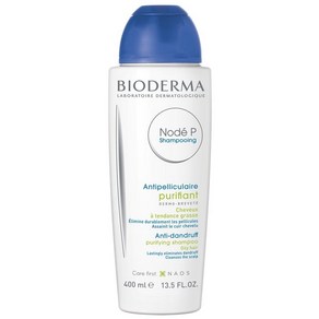 BIODERMA 프랑스 정품 바이오더마 노데P 비듬 지성 샴푸 400ml (Puifiant), 1개