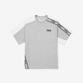 [FILA] 테잎 오버핏 반팔티 (FS2RSF2115X_LGY)