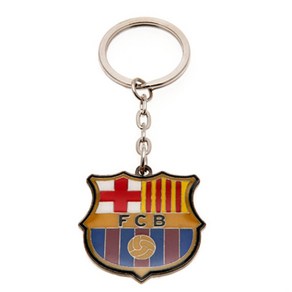 Official FC Bacelona keychain keying team cest 공식 FC 바르셀로나 열쇠고리 열쇠고리 팀 문장, 1개, 기타