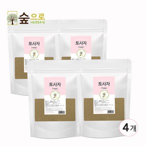 천연팩 토사자가루 50g 숲으로허브 곡물팩 토사자팩, 4개, 1개입