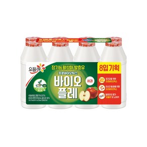 빙그레 바이오플레 사과 130ml 32개