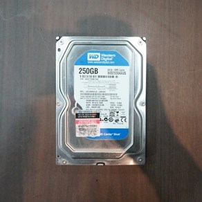 중고 랜덤발송 3.5인치 데스크탑 HDD 250G 하드 튠 OK