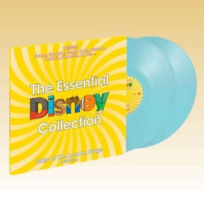 [LP] 디즈니 애니메이션 히트곡 모음집 (The Essential Disney Collection) [베이비 블루 컬러 2LP]