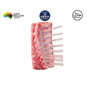 프리미엄 할랄 양 프렌치 랙 호주산 Pemium Halal Lamb Fench Rack Austalia, 1개, 500g