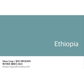 [재스민 라벤더 크랜베리] 에티오피아 예가체프 첼베사 워시드 200g 뉴크롭 2024, 하이~시티, 에스프레소, 에스프레소, 1개