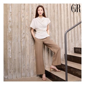 [매장상품] 조르쥬레쉬 여성 25SS 여름 바지 린넨 블렌디드 이지 팬츠 3종 geoges ech