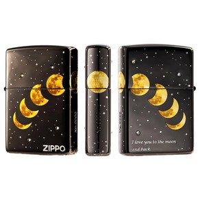 ZIPPO 지포라이터 MOON PHASE 오일포함