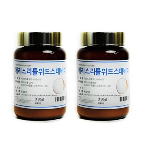 스테비아분말 스테비아 에리스리톨 스페인산 150g 2통, 2개