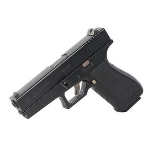 장남감 권총 글록22 스케일 모델건 검정 풀메탈 시뮬레이션건 Black Glock22 Model gun Metal simulation pistol hand guns, 1개